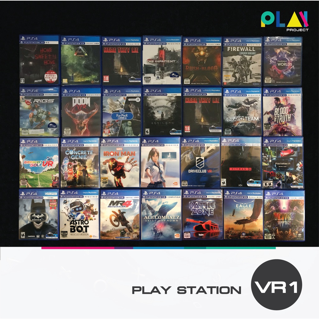 เกม PS4 มือสอง กว่า 100 เกม (Plavstasion VR 1) [มือสอง] [มือ2] [เกม Playstation]