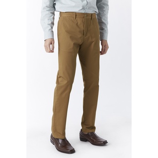 LTD กางเกงชิโน่ทรงสลิม ผู้ชาย สีน้ำตาล | Chino Pants (Slim fit) | 2903