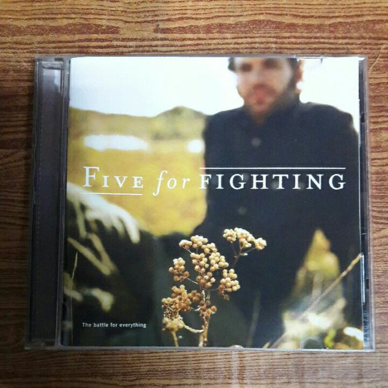 Cd ซีดีเพลง Five for Fighting ; The battle for everything