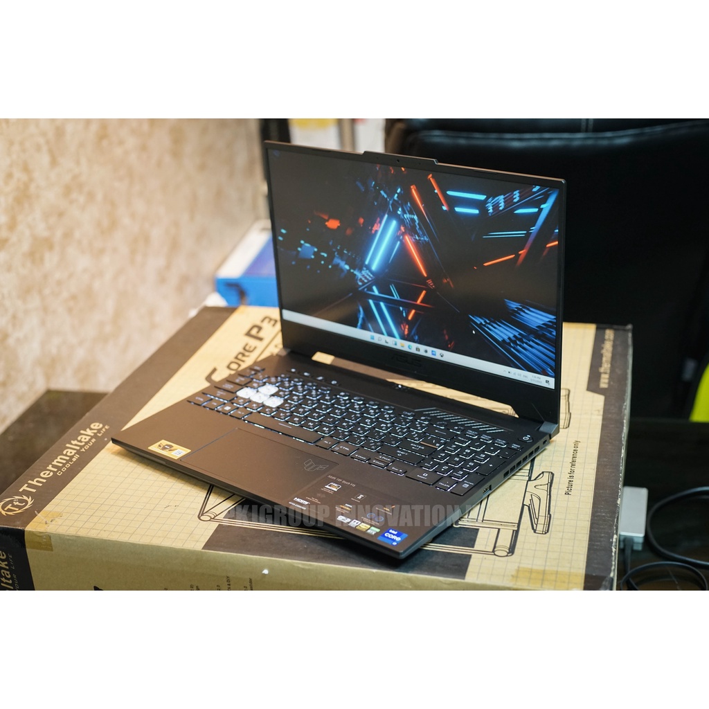 โน๊ตบุ๊คเล่นเกมมือสอง Asus TUF Gaming Dash F15 FX517Z  i7-12650H RTX 3050 Ti