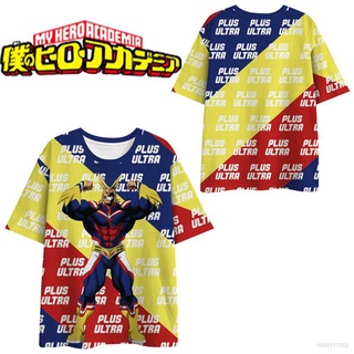 Jason เสื้อยืดแขนสั้นลําลอง พิมพ์ลายกราฟฟิค My Hero Academia 3D ทรงหลวม สําหรับผู้ชาย และผู้หญิง