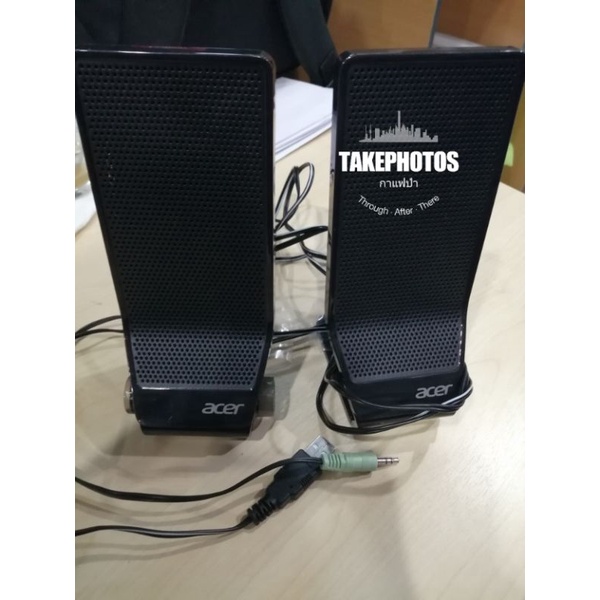 ลำโพงต่อคอมพิวเตอร์ของAcerของแท้100%รับประกัน(ส่งฟรีผ่านKerry)