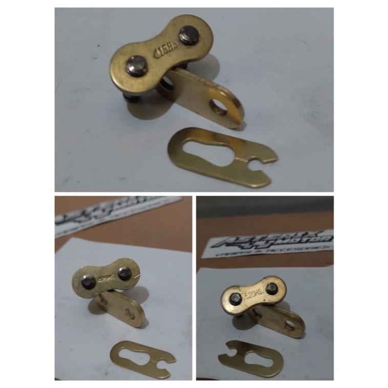 Chain Link Chain Link Gold Button Chain Link 428.415.520 hs TK racing