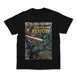 เสื้อยืด ลาย Obi Wan Kenobi Star Wars I Will Do What I Must Baby Yoda สไตล์วินเทจ สําหรับเด็ก