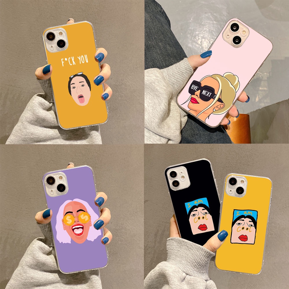 ซิลิโคน TPU สําหรับ Motorola Moto E13 E22 E22I Edge 30 Fusion G52 G42 G32 G23 G22 MY-49 i am cool