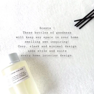 Reed Diffuser 60ml ก้านไม้หอม ก้านไม้หอมปรับอากาศ ก้านน้ำหอม กลิ่นน้ำหอมในบ้าน