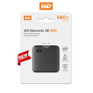 WD Element SE SSD Portable Storage 480GB ฮาร์ดดิสก์ เอส เอส ดี  Harddisk SSD ประกัน Synnex 3 ปี