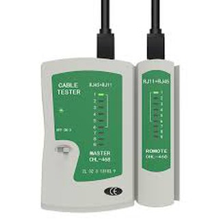 ครื่องเช็คสายแลน ที่เช็คสายแลน LAN สายโทรศัพท์ Cable Tester RJ45 RJ11