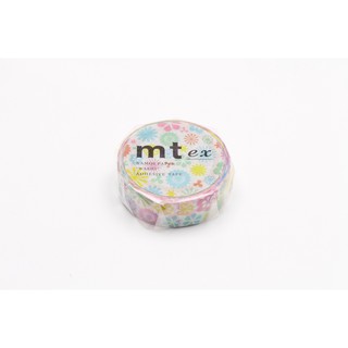 mt masking tape spring pattern (MTEX1P180) / เทปตกแต่งวาชิ ลาย spring pattern แบรนด์ mt masking tape ประเทศญี่ปุ่น