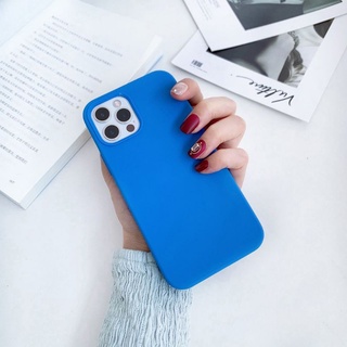 Supercase🧸i6-i13promax Silicone Case เคสซิลิโคน เคสมือถือ เคสสีพื้น