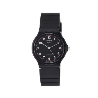 MQ-24-1B Casio Standard นาฬิกาข้อมือสายเรซิ่น สีดำ