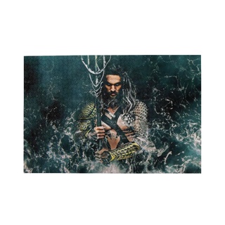 จิ๊กซอว์ไม้ปริศนา รูปภาพยนตร์ Aquaman คุณภาพสูง ของเล่นสําหรับเด็ก และผู้ใหญ่ 1000 ชิ้น