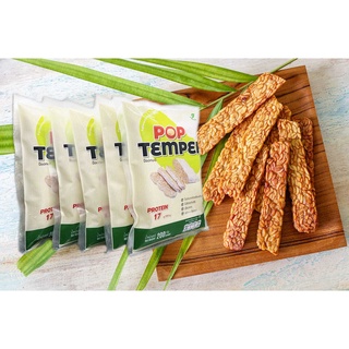 ป๊อป เทมเป้ / POP Tempeh ขายเทมเป้  5 แพ็ค ส่งแบบแช่แข็ง เหมาะสำหรับคนดูแลสุขภาพ โปรตีนสูงจากถั่วเหลือง เน็ตคาร์บต่ำ