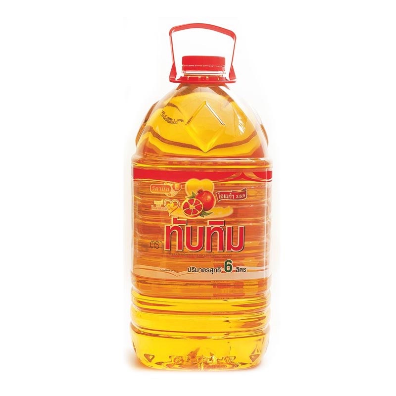 ทับทิม น้ำมันปาล์ม แกลลอน 6 L. palm oil ( 1 ชิ้นต่อ 1 ออเดอร์เท่านั้น )