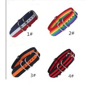 สายคล้องนาฬิกาข้อมือไนล่อน zulu NATO 18 มม. 20 มม. 22 มม. 24 มม. G 10