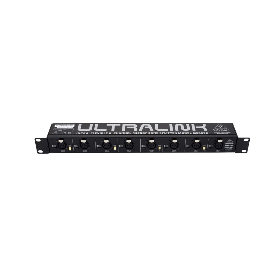 Behringer MS8000 *ของแท้รับประกัน 1ปี* 8-channel Microphone Splitter, เครื่องแยกสัญญาณไมโครโฟน 8 Cha