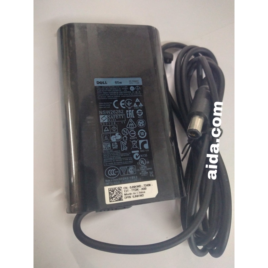 Dell 5300 5400 5500 7300 P80F P96G P97 19.5V 3.34A DC 7.4*5.0 มม.อะแดปเตอร์ชาร์จแล็ปท็อป
