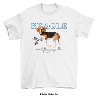 เสื้อยืดลาย BEAGLE (บีเกิล)Classic Cotton Unisex by 【Nothing Hills】 ใหม่