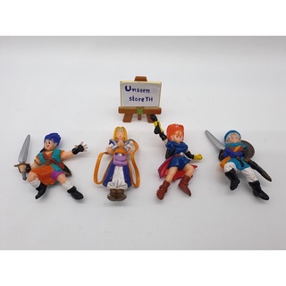 Dragon Quest VI rubber hero keychains