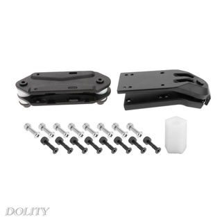 [DOLITY] Skateboard Bridge Spring Bracket Surf and Rail Adapter Surfboard Truck Black