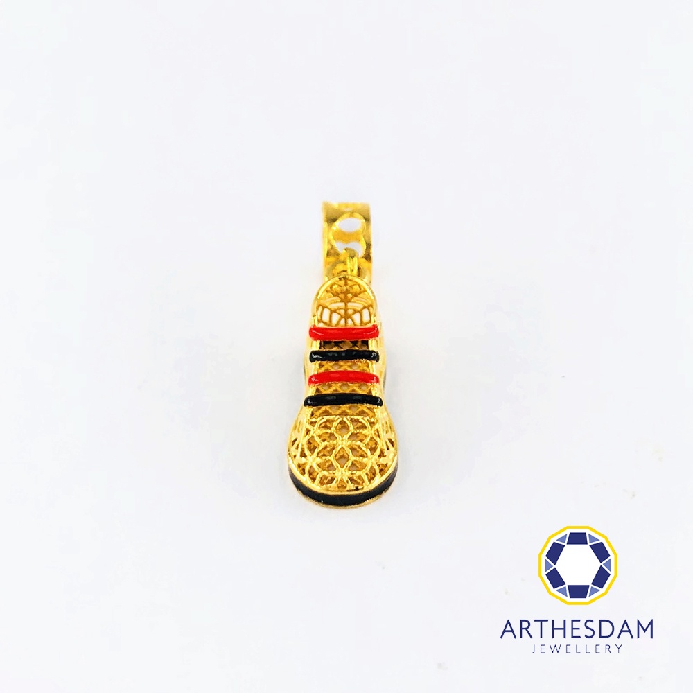 Arthesdam Jewellery 916 Gold Sports Shoes Charm