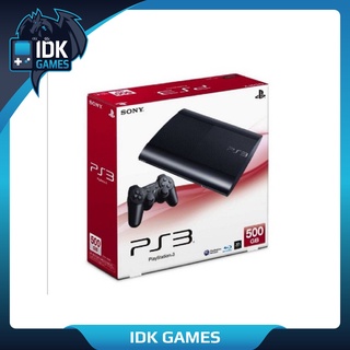 Ps3 500 GB รุ่น Super Slim - Black พร้อมเกมเต็มความจุในเครื่อง