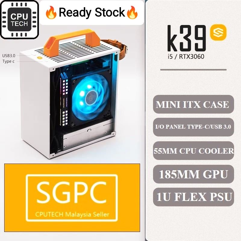 SGPC K39 Mini ITX Case เคสมินิพีซี