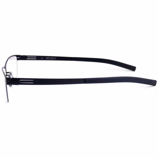 Ic Berlin แว่นตารุ่น 009 C-1 สีดำ Toru N กรอบเต็ม ขาข้อต่อ วัสดุ สแตนเลส สตีล Eyeglass ทางร้านเรามีบริการรับตัดเลนส์