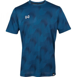 WARRIX SPORT เสื้อฟุตบอลคอกลมแขนสั้น WA-1570 (DD กรมท่า)