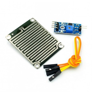 เซ็นเซอร์ตรวจจับน้ำฝน  Raindrop "Rain Water Module" Rain "Leaf Sensor Module