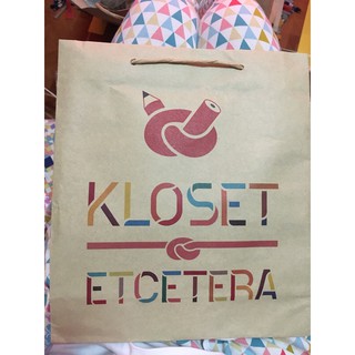 ถุงกระดาษkloset etcetera