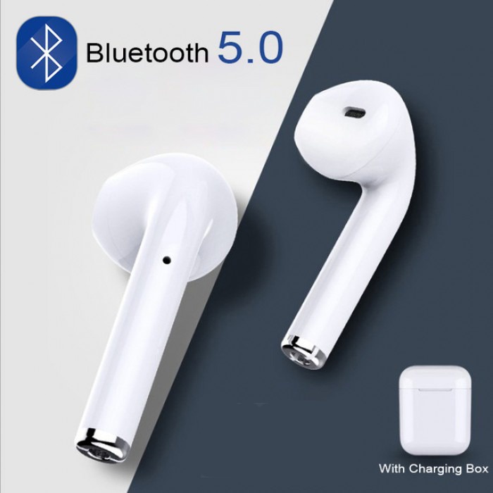 แฮนด์ฟรี/ชุดหูฟัง/หูฟัง Bluetooth Sport TWS (True Wireless Stereo) V5.0+EDR พร้อมไมค์ - i7S
