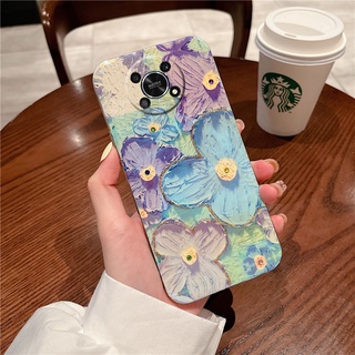 เคสโทรศัพท์มือถือแบบนิ่ม ลายดอกไม้ สําหรับ Huawei Honor X9a 5G X8a 4G 5G X7a X6 X9 5G X8 X7 Honor 70 50 Honor50 Lite HONORX9a HonorX8a HonorX7a Honor70