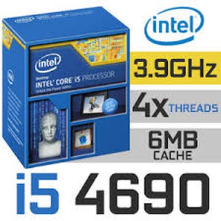 CPU INTEL CORE i5 4690 (Socket 1150) มือสอง พร้อมส่ง แพ็คดีมาก!!! [[[แถมซิลิโคนหลอด พร้อมไม้ทา]]]