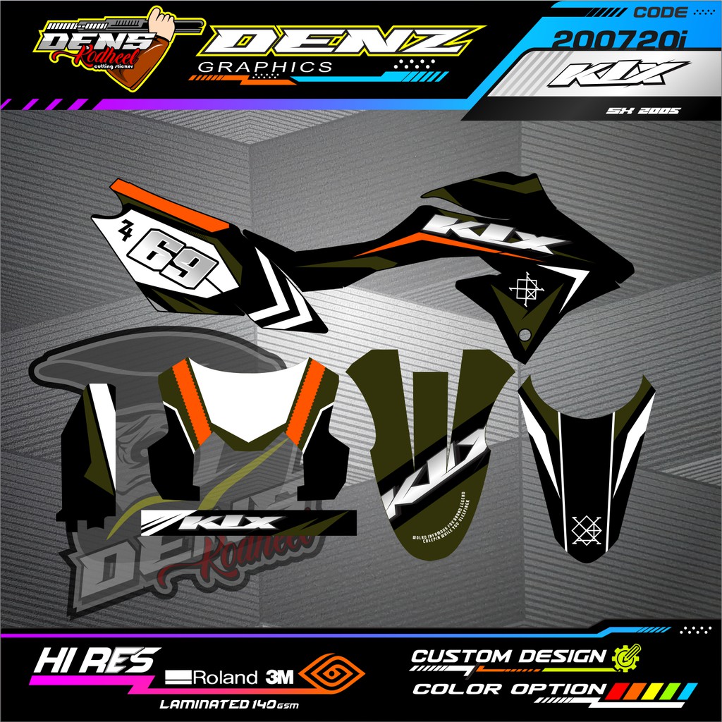 สติ๊กเกอร์รูปลอก dtracker md0039-40