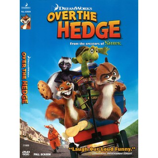 DVD หนังการ์ตูนมาสเตอร์ แก๊งค์สี่ขา ข้ามป่ามาป่วน Over the Hedge (2006) (พากย์ไทย/อังกฤษ-บรรยายไทย) ของพร้อมส่ง