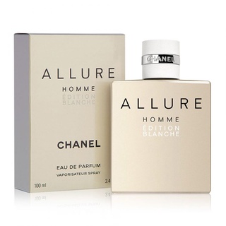 น้ำหอมผู้ชาย ผู้หญิง Chanel Allure Homme Edition Blanche EDP 100ml .