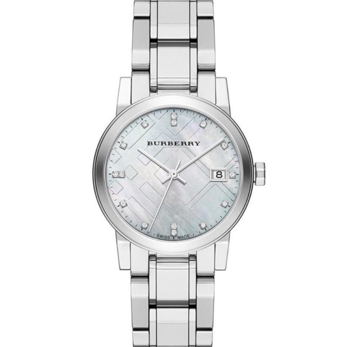 BURBERRY รุ่น BU9125 BU9126 BU9127 34mm ของแท้100% WATCH นาฬิกาแบรนด์เนม นาฬิกาผู้หญิง นาฬิกา ผู้ชาย