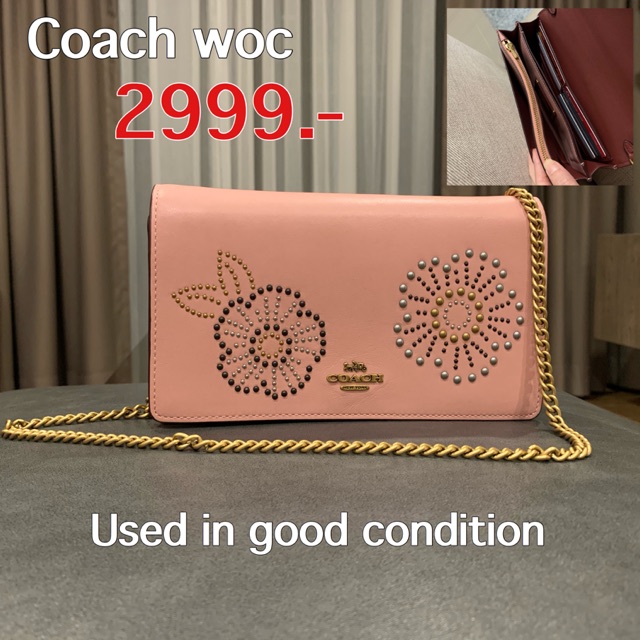 Used Coach woc แท้100%