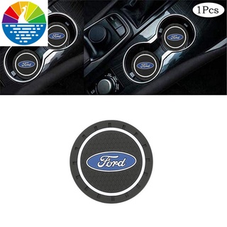 [พร้อมส่ง] ที่รองแก้วน้ํา ซิลิโคน กันลื่น ทนทาน สําหรับรถยนต์ Ford FOCUS KUGA