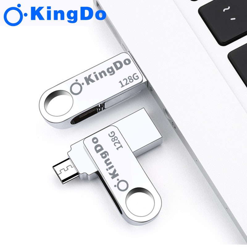 USB Flash Driv Kingdo 128GB OTG USB Memory Stick U Disk Pen Drive Pendrive Usb Flash Drive สำหรับ Android Phone #1