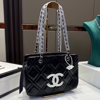 ❤ สินค้าใหม่-chanel-กระเป๋าผู้หญิง/กระเป๋าสะพาย/หนังแกะแท้ พร้อมส่ง ยิงจริง [ส่งฟรี] เทรนด์แฟชั่นกระเป๋าแบรนด์เนม