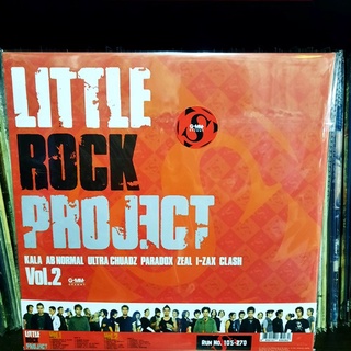 แผ่นเสียง เพลงไทย รวมศิลปินร๊อค LP Little rock Project Vol.1+2  (2 LP New) ผลิตปี 2022