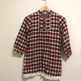 เสื้อวิเทจ ลายสก็อต ราคา 50 บาท