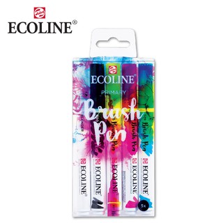 ECOLINE สีหมึกแบบแท่ง BRUSHPEN 5 PRIMARY