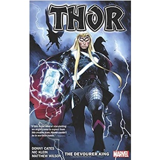 Thor โดย Donny Cates Vol. หนังสือการ์ตูน The Devourer King - Trade Paperback - MARVEL COMICS - Real Comic Book