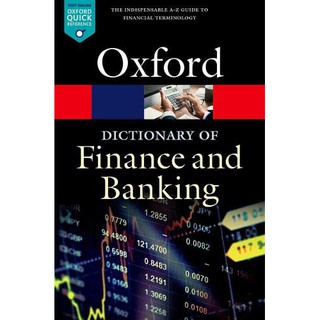 A Dictionary of Finance and Banking (Oxford Quick Reference) (6th) [Paperback] หนังสืออังกฤษมือ1(ใหม่)พร้อมส่ง