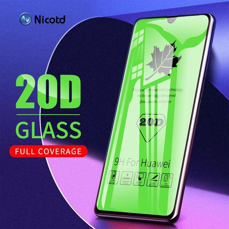 Huawei Nova 4e 4 3e P30 P20 Y9 Y7 Pro Y6 2019 Tempered Glass Full 20D