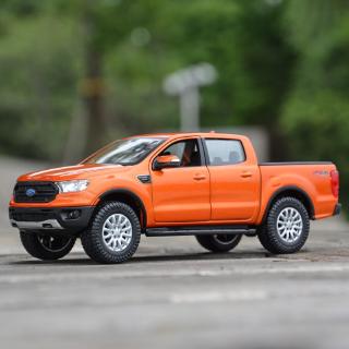 Maisto 1:27 2019 Ford Ranger รถหล่อแบบคงที่โมเดลของเล่นงรถยนต์านอดิเรกของสะสม