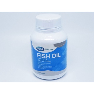 @@ale!! Mega we care fish oil 1000mg  น้ำมันปลา 30 เม็ดcและ100เม็ดช่วยทำให้ความจำดี และต่อต้านภาวะสมองเสื่อมก